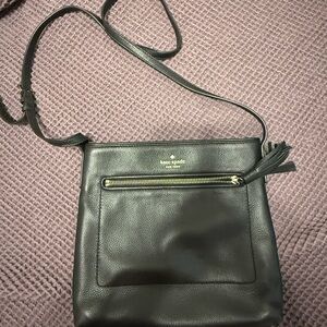 Kate Spade Black Leather Shoulder Bag